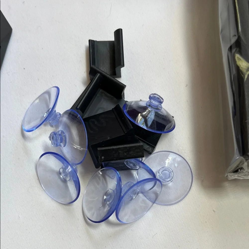 Black Aquarium Plant Holders 4 pieces